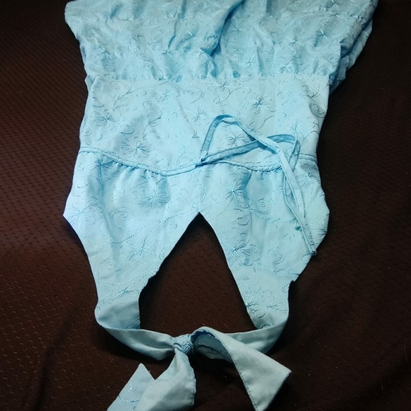 HYPE teal girls sun dress - Picture 4 of 6